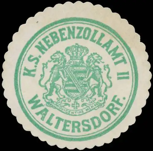 K.S. Nebenzollamt II Waltersdorf