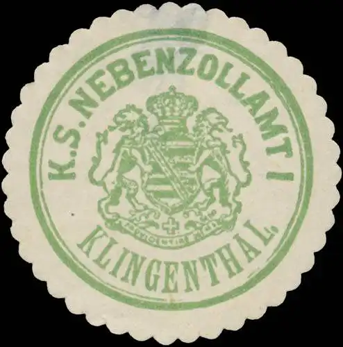 K.S. Nebenzollamt I Klingenthal