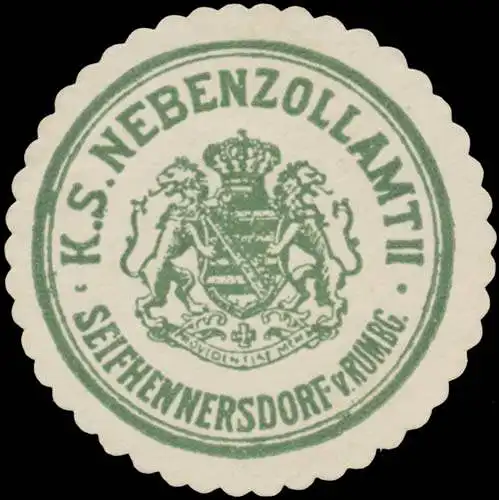 K.S. Nebenzollamt II Seifhennersdorf v. Rumburg