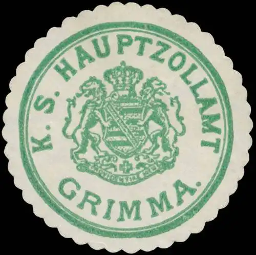 K.S. Hauptzollamt Grimma