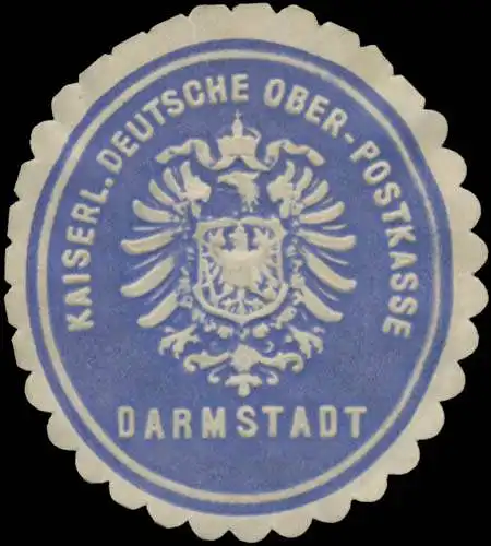 K. Deutsche Ober-Postkasse Darmstadt