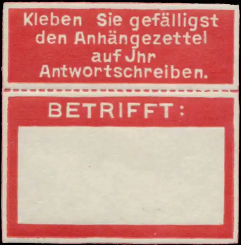 Betrifft