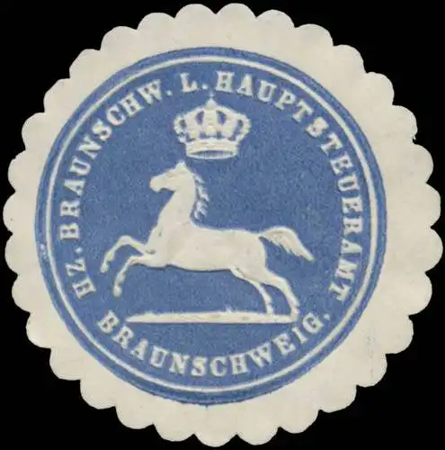 H. Braunschweig. L. Hauptsteueramt Braunschweig