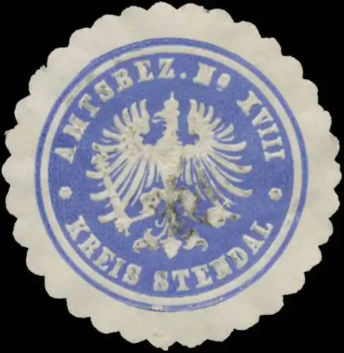 Amtsbezirk No. XVIII Kreis Stendal