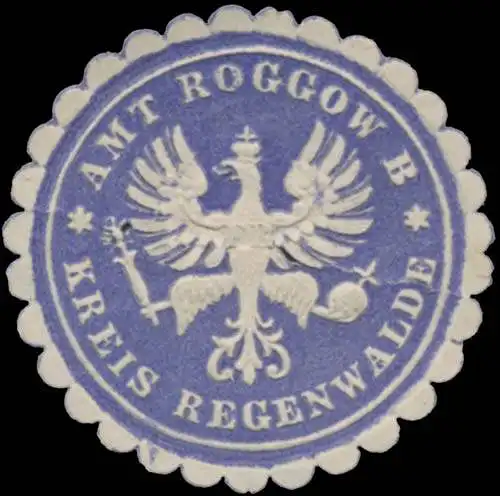 Amt Roggow B Kreis Regenwalde/Pommern