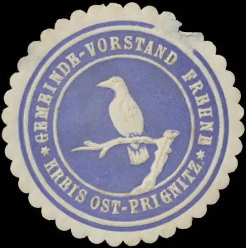 Gemeinde-Vorstand Frehne Kreis Ost-Prignitz
