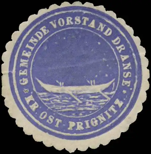 Gemeinde-Vorstand Dranse Kreis Ost-Prignitz