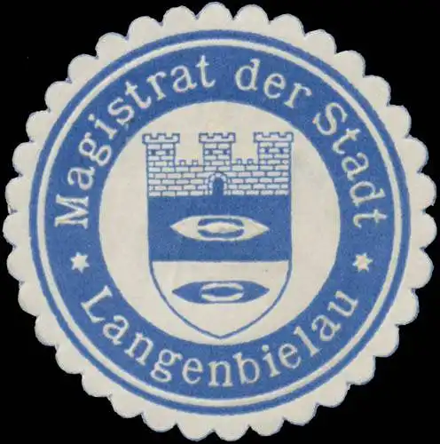 Magistrat der Stadt Langenbielau/Schlesien