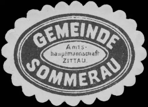 Gemeinde Sommerau Amtsh. Zittau