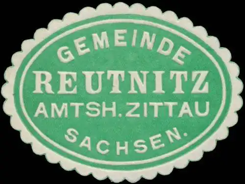 Gemeinde Reutnitz Amtsh. Zittau