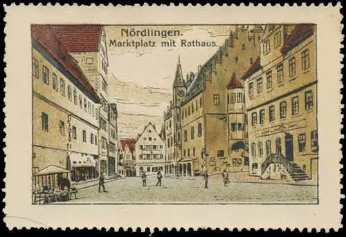 Marktplatz mit Rathaus