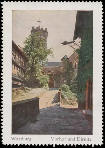 Vorhof und Dirnitz der Wartburg