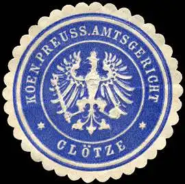K.Pr. Amtsgericht - KlÃ¶tze