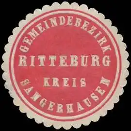 Gemeindebezirk Ritteburg Kreis Sangerhausen