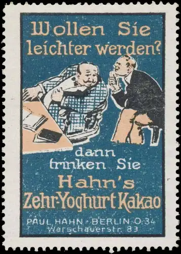 Wollen Sie leichter werden?