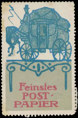 Feinstes Post-Papier