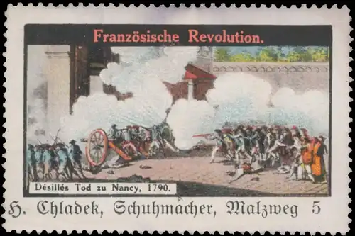 1790 Desilles Tod zu Nancy