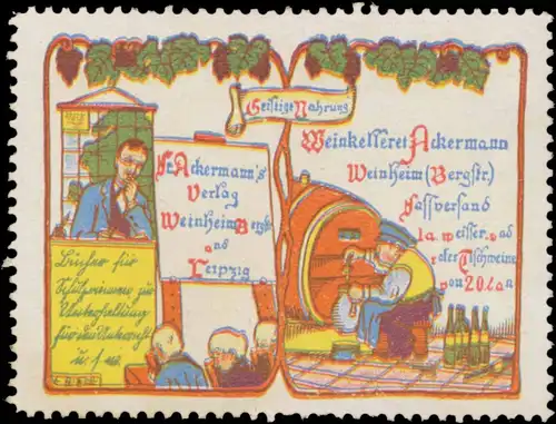 Weinkellerei  & Verlag Ackermann