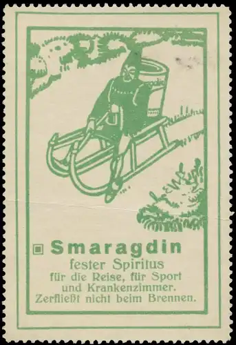 Smaragdin fester Spiritus