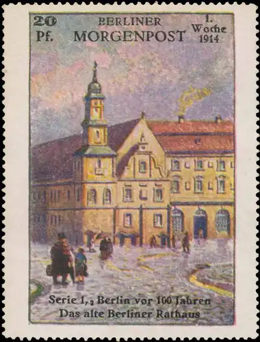 Das alte Berliner Rathaus