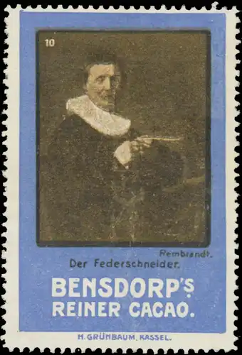 Rembrandt der Federschneider