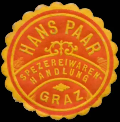 Spezereiwarenhandlung Hans Paar