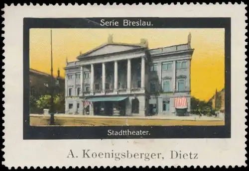 Stadttheater in Breslau