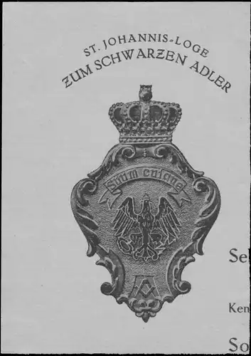 St. Johannisloge zum schwarzen Adler