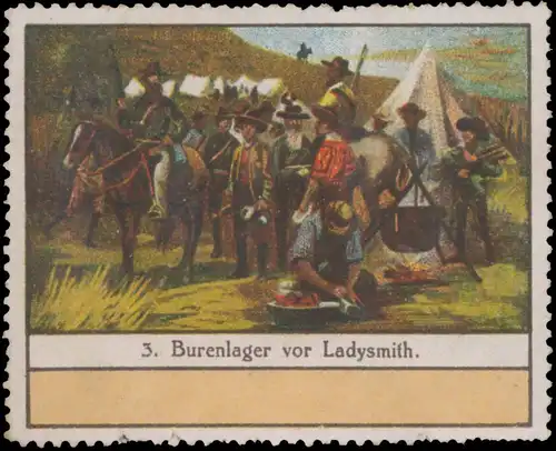 Burenlager vor Ladysmith