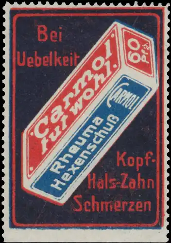Carmol tut wohl