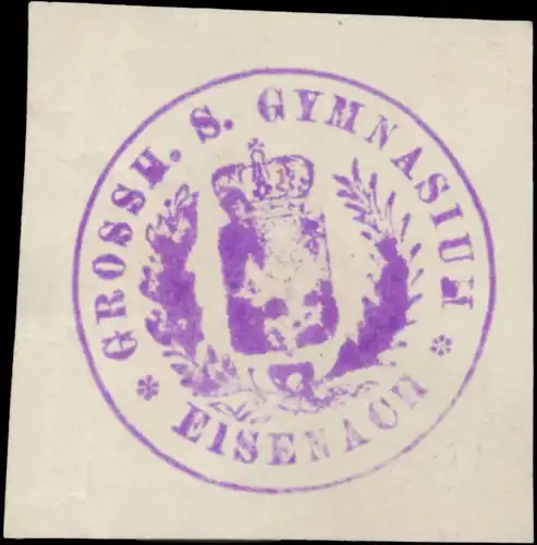 Gr. S. Gymnasium Eisenach