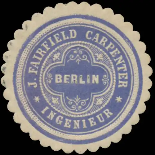 Ingenieur J. Fairfield Carpenter