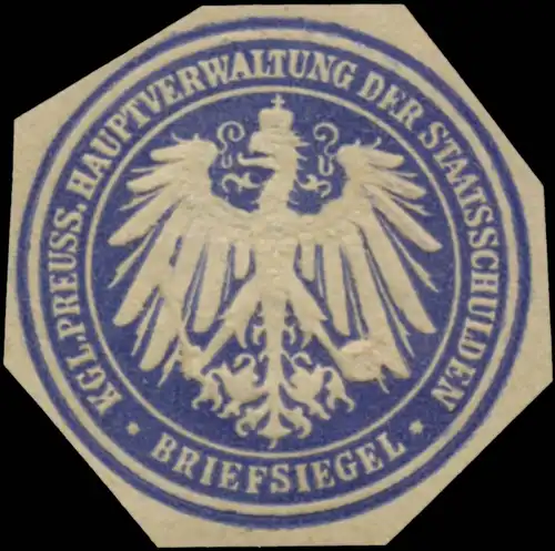 K. Pr. Hauptverwaltung der Staatsschulden
