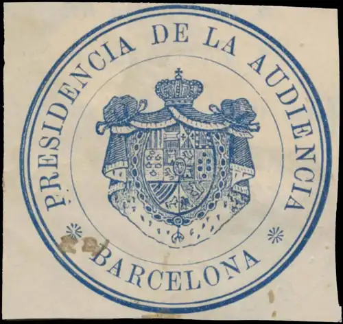 Presidencia de la Audiencia Barcelona