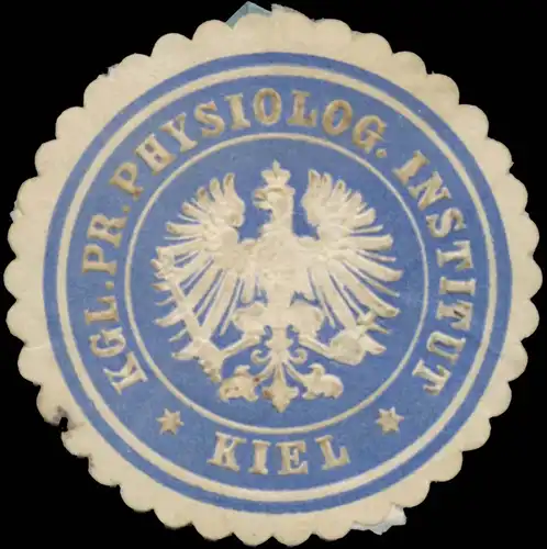 K.Pr. Physiologisches Institut Kiel