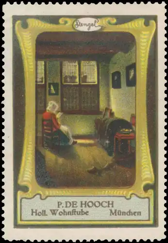 P. de Hooch Holl. Wohnstube