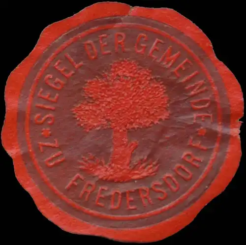 Siegel der Gemeinde Fredersdorf