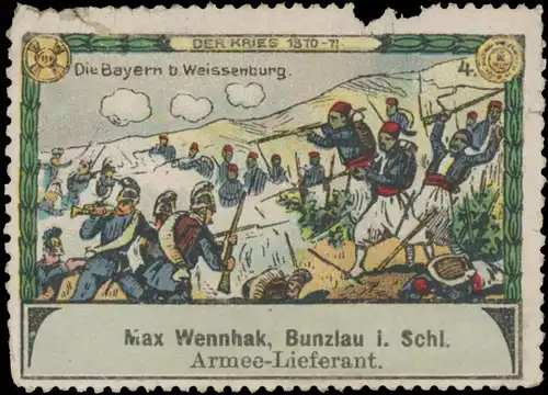 Die Bayern bei Weissenburg