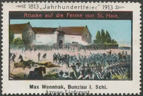 Attacke auf die Ferme von St. Haie