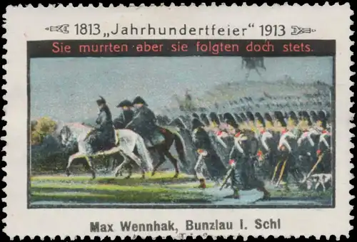 Sie murren aber sie folgen doch stets