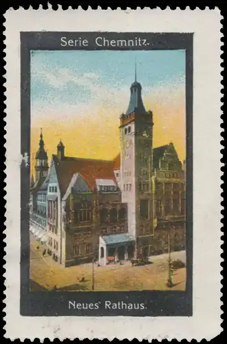 Neues Rathaus in Chemnitz