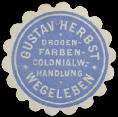 Kolonialwaren Gustav Herbst