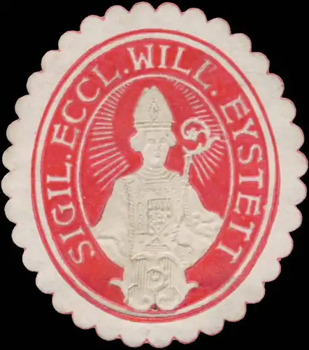 Siegel vom Bischof Wilhelm Eystett