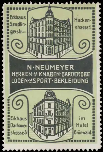 Herren & Knaben-Garderobe