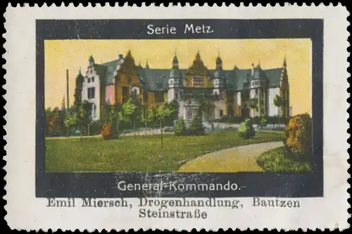 Generalkommando in Metz