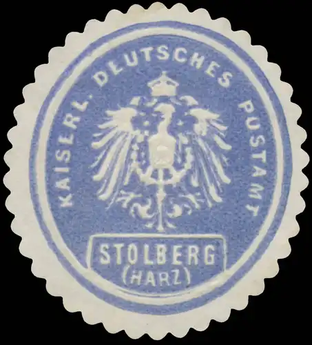 K. Deutsches Postamt Stolberg (Harz)