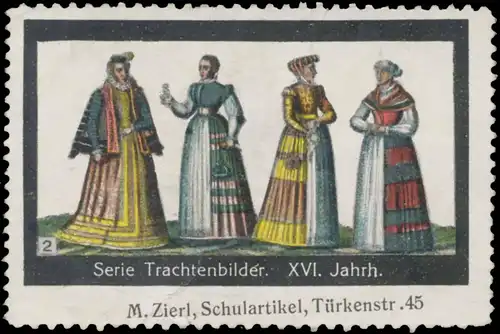 Tracht XVI. Jahrhundert Bild 2