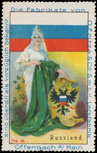 Flagge Russland