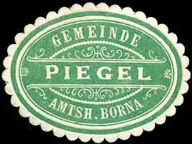 Gemeinde Piegel - Amtshauptmannschaft Borna