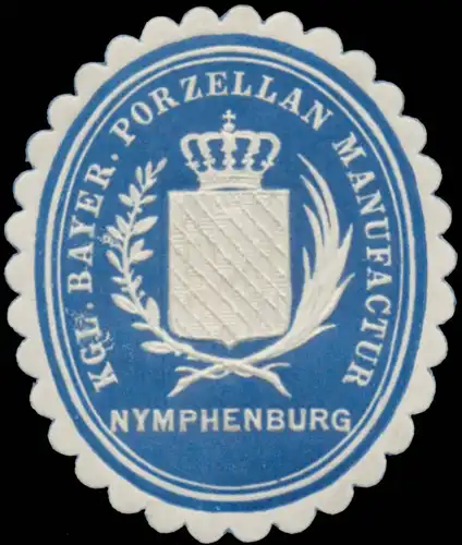 K. bayer. Porzellan Manufaktur Nymphenburg
